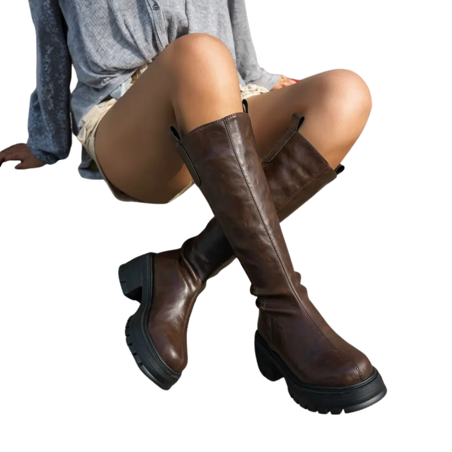 Constance | Fleece-Lined Tall Shaft Bootie