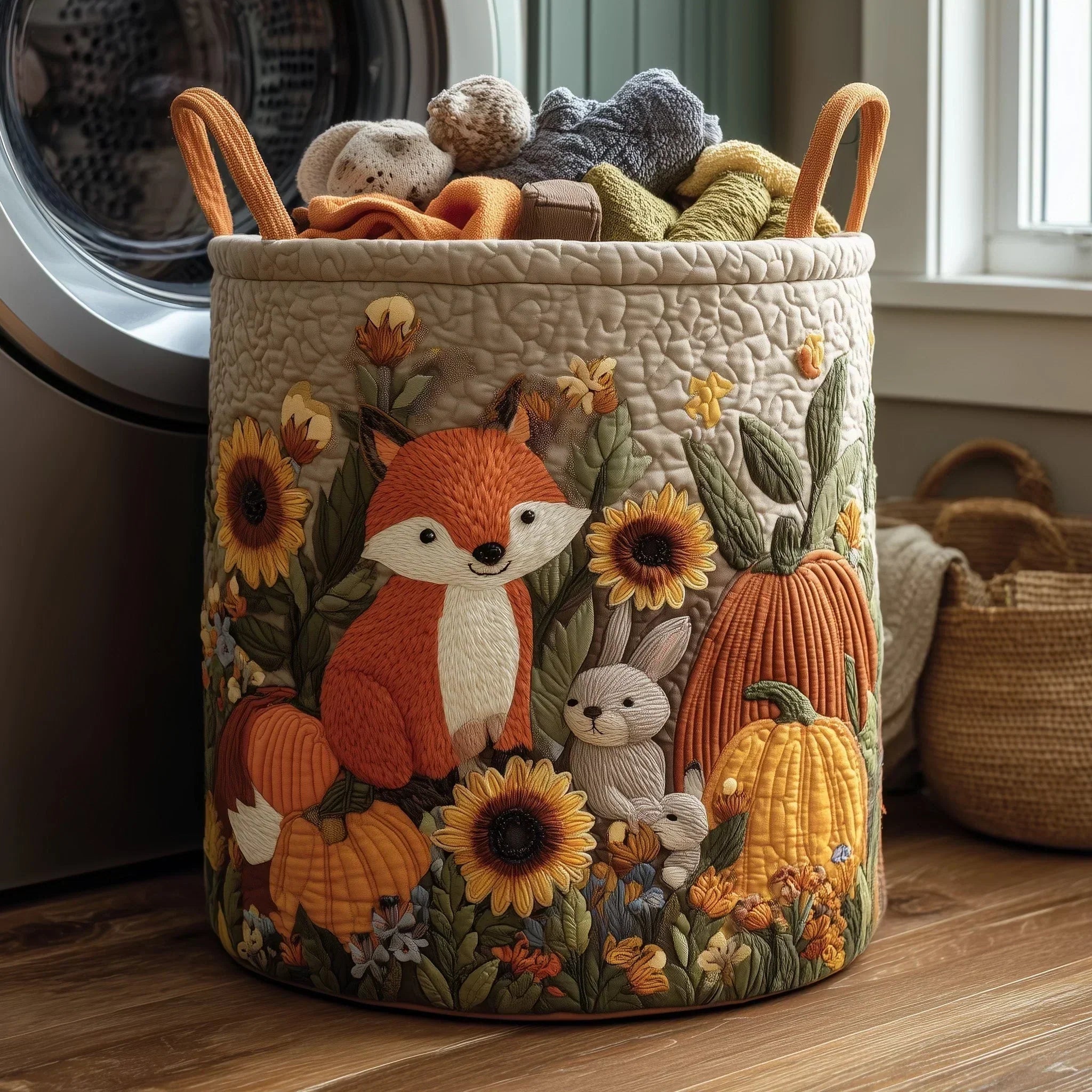 Rosie | Hand-Quilted Basket