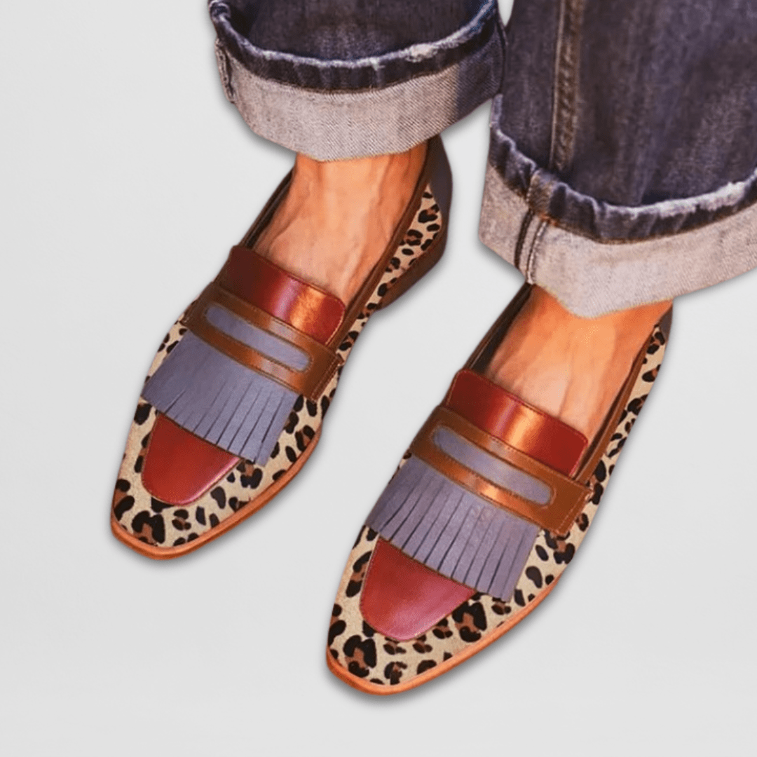 Phyllis | Fringe-Detail Loafer